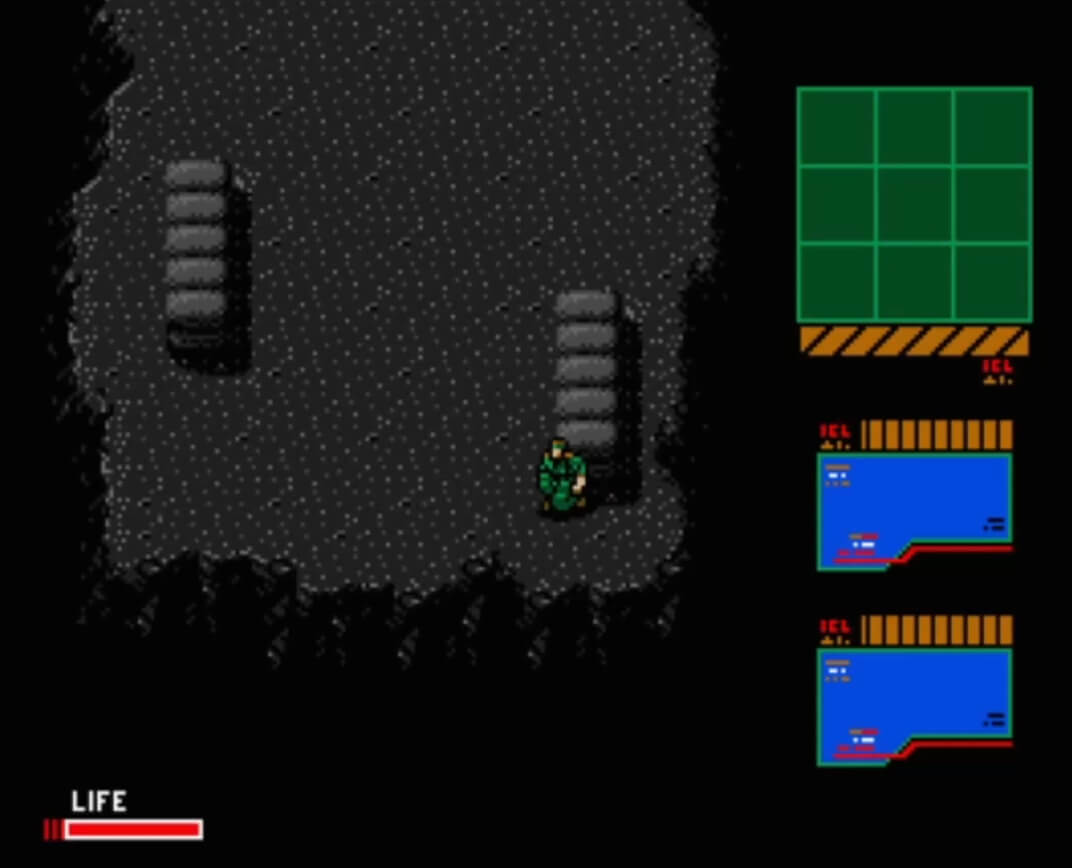 Metal Gear 2 Solid Snake - геймплей игры MSX2